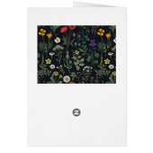 Wilde bloemen collage (Achterkant)