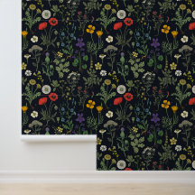 Wilde bloemen collage