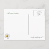 Wilde Bloemen Denk Aan Jou Briefkaart (Achterkant)