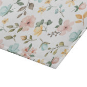 Wilde bloemen Floral Snijplank (Hoek)