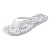 Wilde bloemen Floral Teenslippers (Schuin)