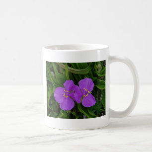 Wilde bloemen Fuchsia Spiderwort Geschenken Warmwa Koffiemok