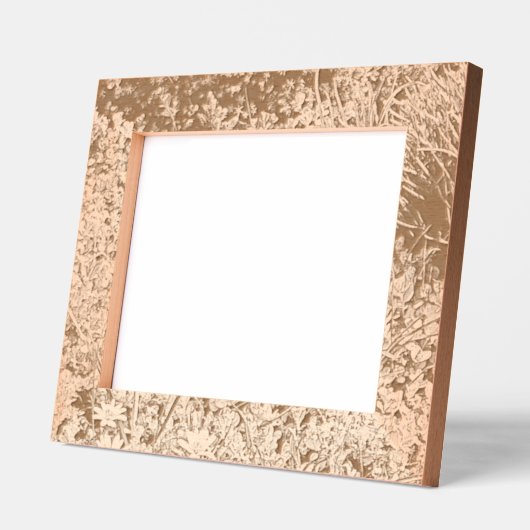 Wilde bloemen gegraveerde lijstjes (Links)