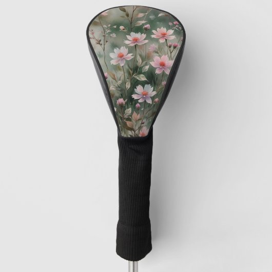  wilde bloemen golfheadcover (Voorkant)