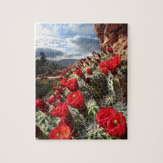 Wilde bloemen - Grand Canyon - Arizona Legpuzzel (Verticaal)