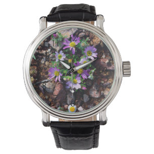 Wilde bloemen horloge