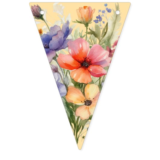 Wilde bloemen houden van je, mama vlaggetjes (Tweede vlag)