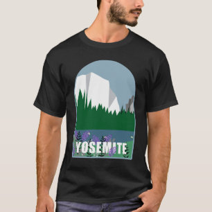 Wilde bloemen in de illustratie van het nationaal  t-shirt