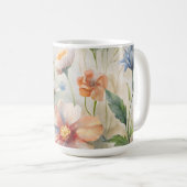 Wilde bloemen koffiemok (Voorkant rechts)