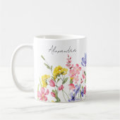  wilde bloemen koffiemok (Links)