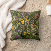 Wilde bloemen kussen (Deken)