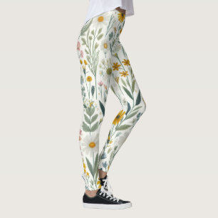 Wilde bloemen leggings