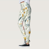 Wilde bloemen leggings (Links)