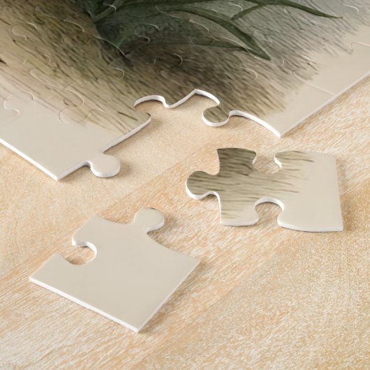  wilde bloemen legpuzzel (Zijkant)