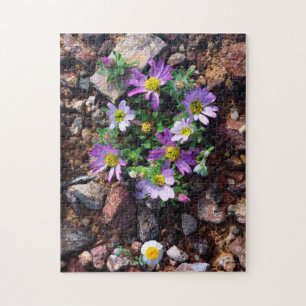 Wilde bloemen legpuzzel