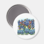 Wilde bloemen magneet (Voorkant / Achterkant)