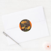 Wilde bloemen: Marsh Marigold Ronde Sticker (Envelop)