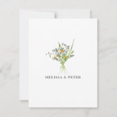 Wilde bloemen, met uitzondering van de datum aankondiging (Achterkant)