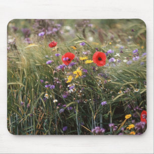 Wilde bloemen muismat