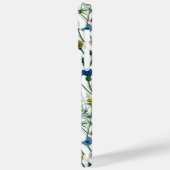 Wilde bloemen op wit Case-Mate iPhone case (Achterkant / Links)