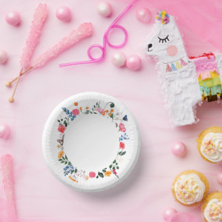 Wilde Bloemen Papieren Bord