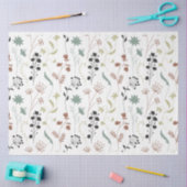Wilde bloemen Patroon Tissuepapier (Craft)