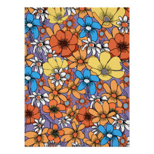 Wilde bloemen perfect poster