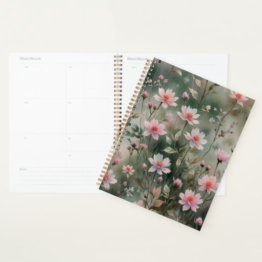 wilde bloemen planner (Display)