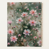 wilde bloemen planner (Achterkant)