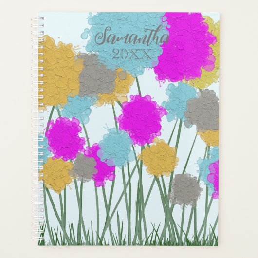 wilde bloemen planner (Voorkant)