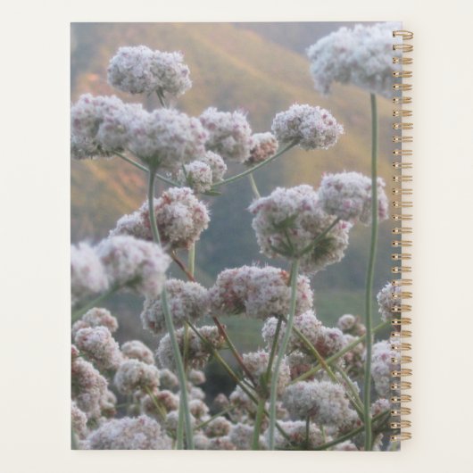 Wilde bloemen planner (Achterkant)