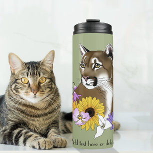 Wilde Bloemen Poema Bergleeuw Poema Thermosbeker