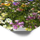 Wilde bloemen poster (Hoek)