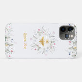 Wilde bloemen Queen Bee witte achtergrond Case-Mate iPhone Case (Achterkant (horizontaal))