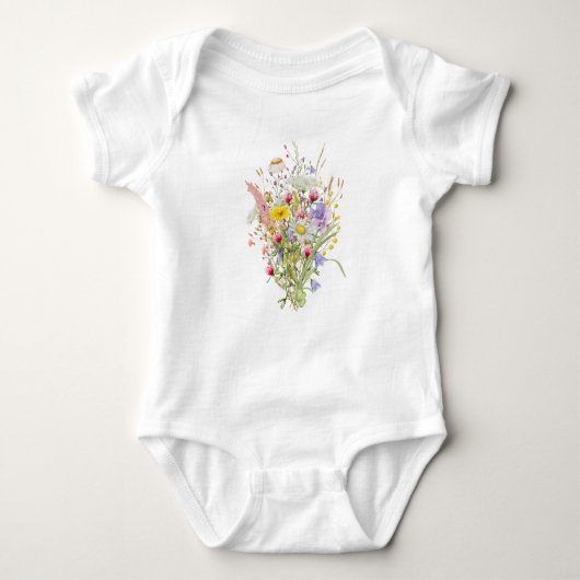 Wilde bloemen romper (Voorkant)