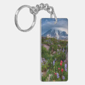 Wilde bloemen sleutelhanger (Voorkant Links)