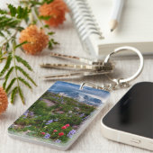 Wilde bloemen sleutelhanger (Voorkant Rechts)
