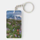 Wilde bloemen sleutelhanger (achterkant)