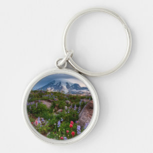 Wilde bloemen sleutelhanger