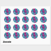 Wilde bloemen Stickers (Vel)