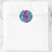 Wilde bloemen Stickers (Tas)