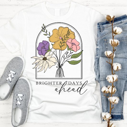  wilde bloemen t-shirt