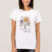   wilde bloemen t-shirt (Voorkant)