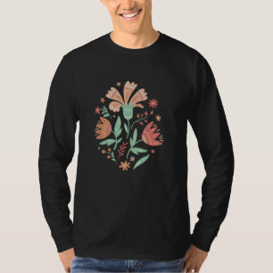 Wilde bloemen t-shirt