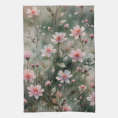  wilde bloemen theedoek (Verticaal)