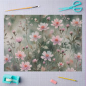 wilde bloemen tissuepapier (Craft)