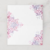 Wilde bloemen uit het paarse land (Buitenkant ongevouwen)