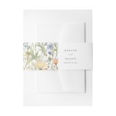  wilde bloemen uitnodigingen wikkel (Voorkant Voorbeeld)