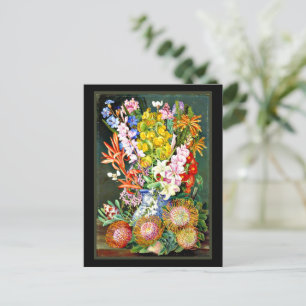 Wilde bloemen van Ceres, Zuid-Afrika Feestdagenkaart