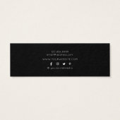 Wilde bloemen ・ Verdien Hoops Studs Display Kaart (Achterkant)